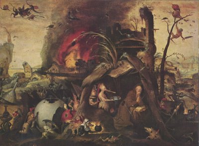 The Temptation of Saint Anthony by Hieronymus Bosch